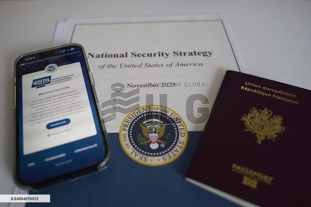 ESTA And Visa Waiver Program Update Illustrations - France