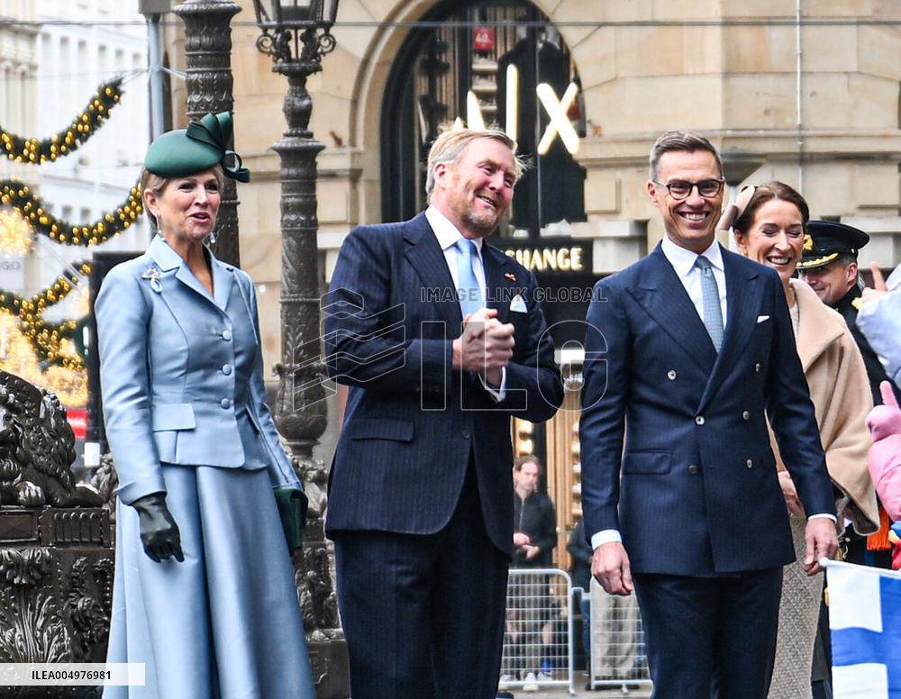 President Alexander Stubb Visit To The Netherlands - Amsterdam
