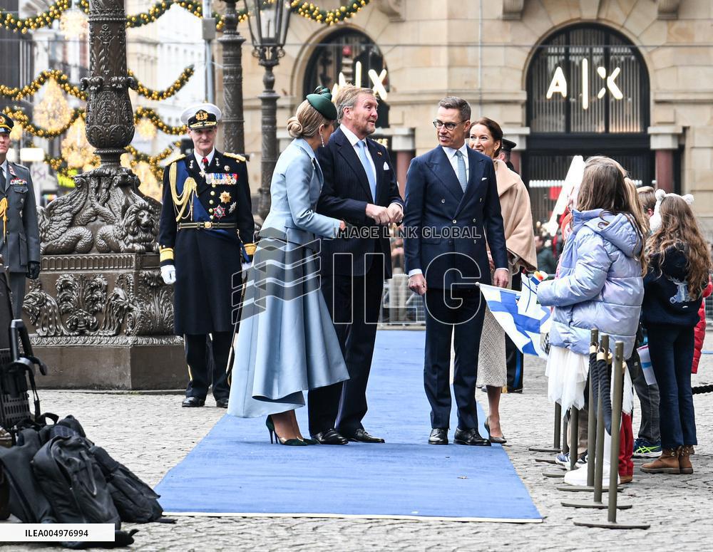 President Alexander Stubb Visit To The Netherlands - Amsterdam