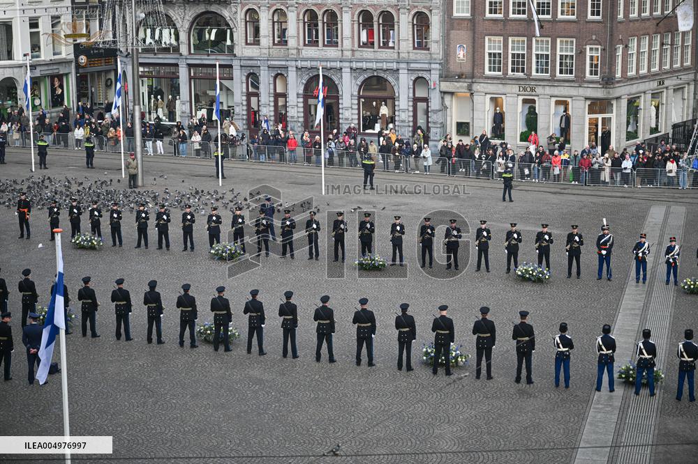 President Alexander Stubb Visit To The Netherlands - Amsterdam