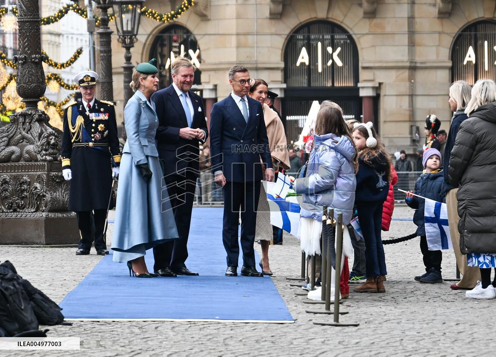 President Alexander Stubb Visit To The Netherlands - Amsterdam