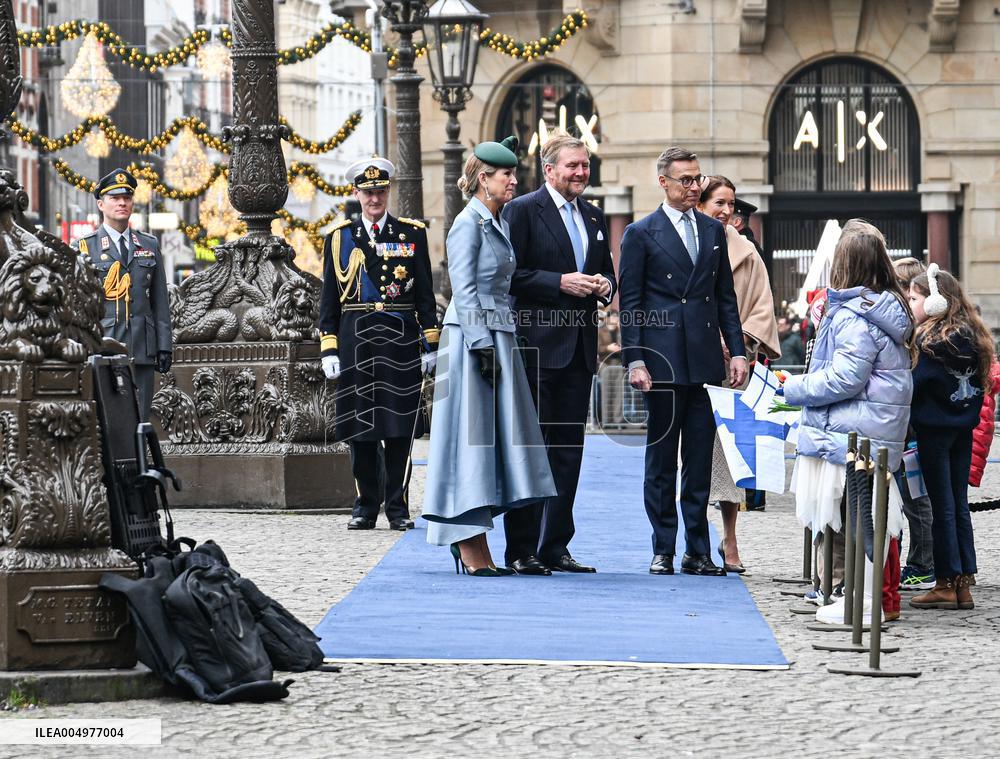 President Alexander Stubb Visit To The Netherlands - Amsterdam