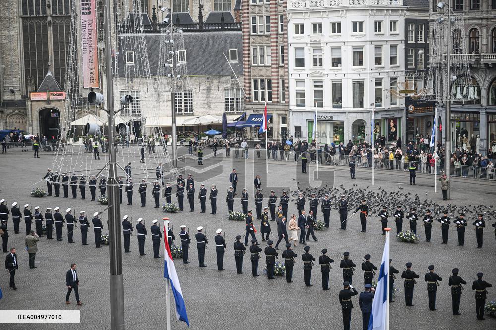 President Alexander Stubb Visit To The Netherlands - Amsterdam