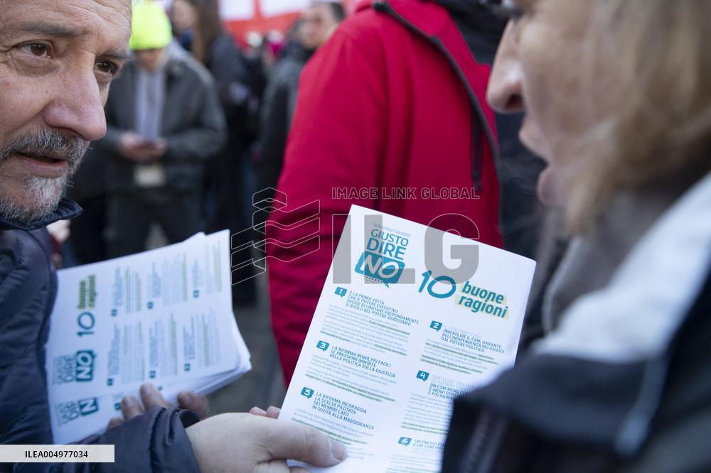 General Strike Demonstration by CIGL Lombardia - Milan