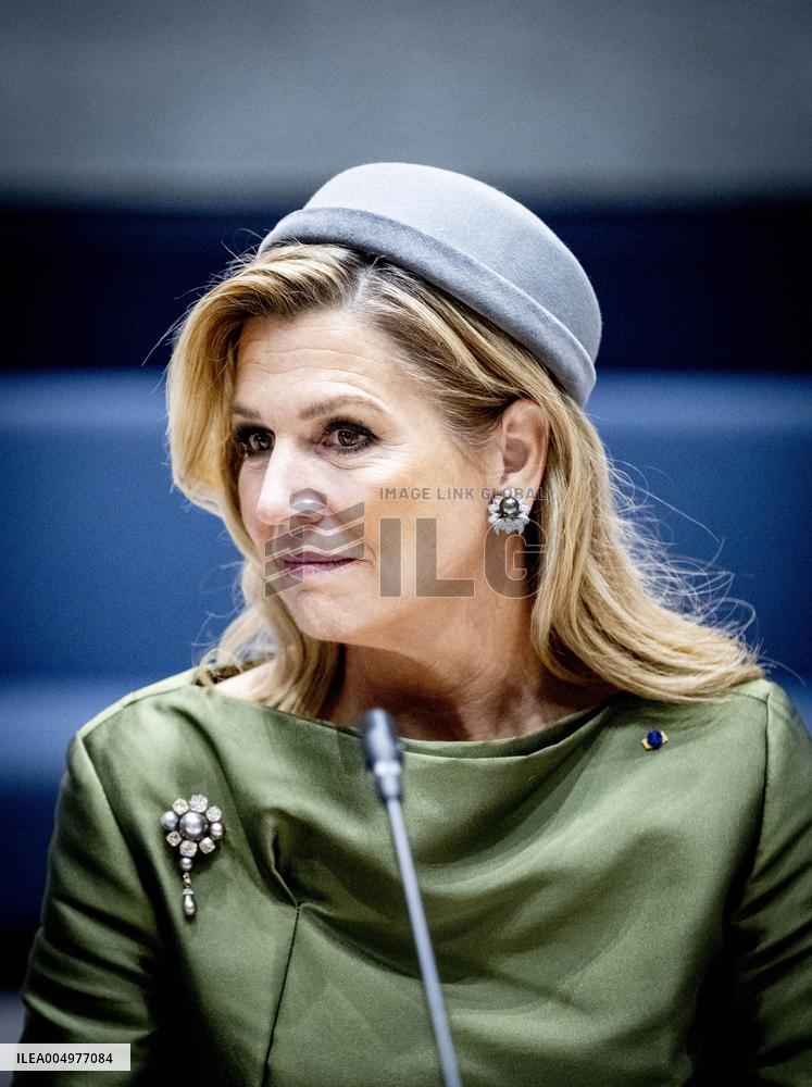 Queen Maxima and Innes-Stubb Meet Victims Relatives on Femicide - Netherlands