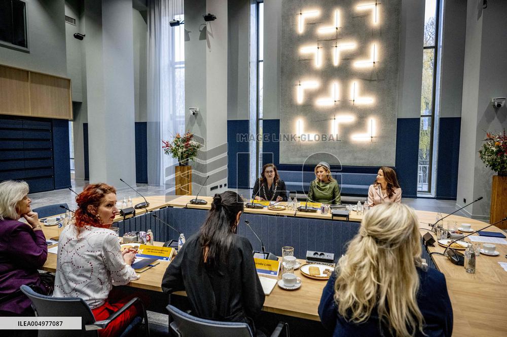 Queen Maxima and Innes-Stubb Meet Victims Relatives on Femicide - Netherlands