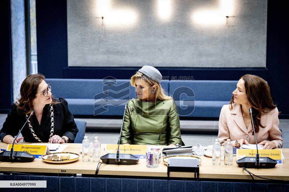 Queen Maxima and Innes-Stubb Meet Victims Relatives on Femicide - Netherlands