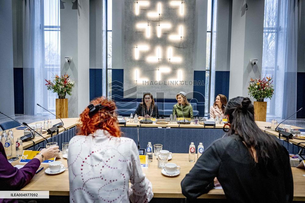 Queen Maxima and Innes-Stubb Meet Victims Relatives on Femicide - Netherlands