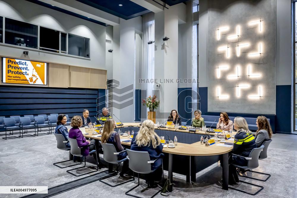 Queen Maxima and Innes-Stubb Meet Victims Relatives on Femicide - Netherlands