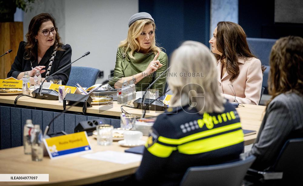 Queen Maxima and Innes-Stubb Meet Victims Relatives on Femicide - Netherlands