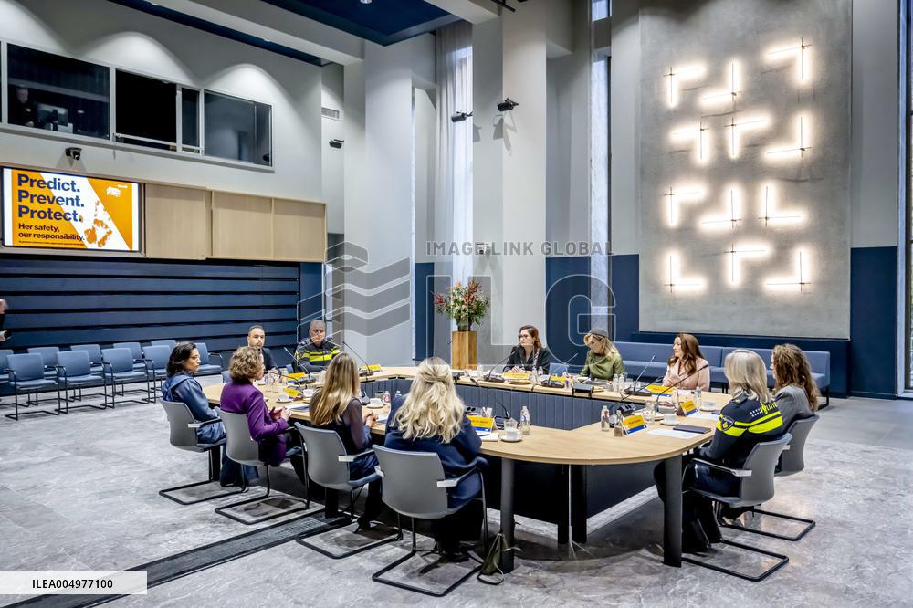 Queen Maxima and Innes-Stubb Meet Victims Relatives on Femicide - Netherlands