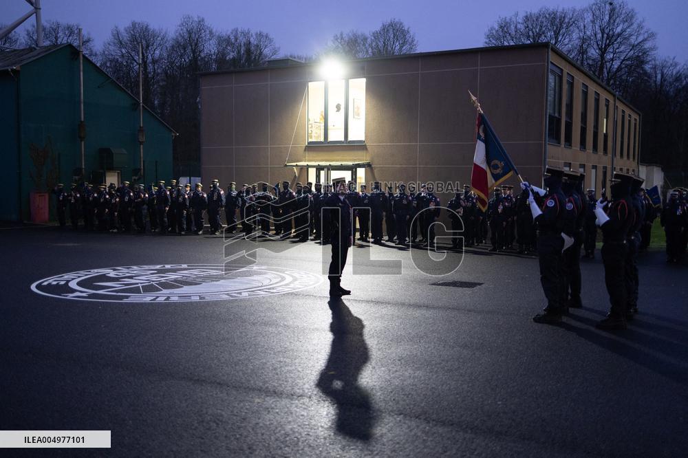 Installation of GIGN new commander Benoit Villeminoz - Versailles