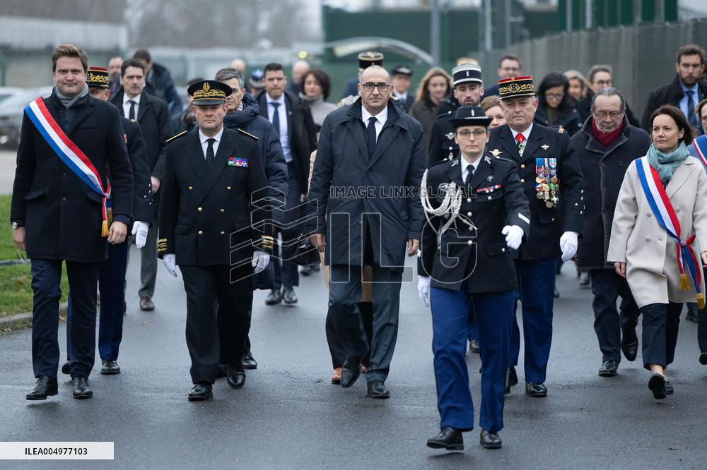 Installation of GIGN new commander Benoit Villeminoz - Versailles