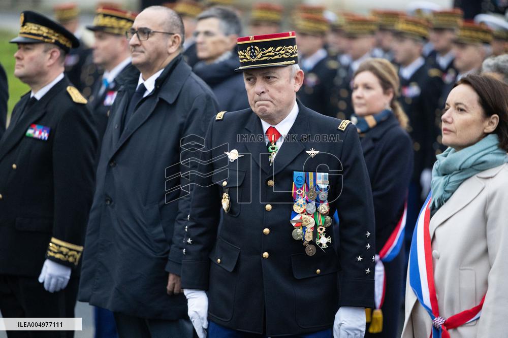 Installation of GIGN new commander Benoit Villeminoz - Versailles