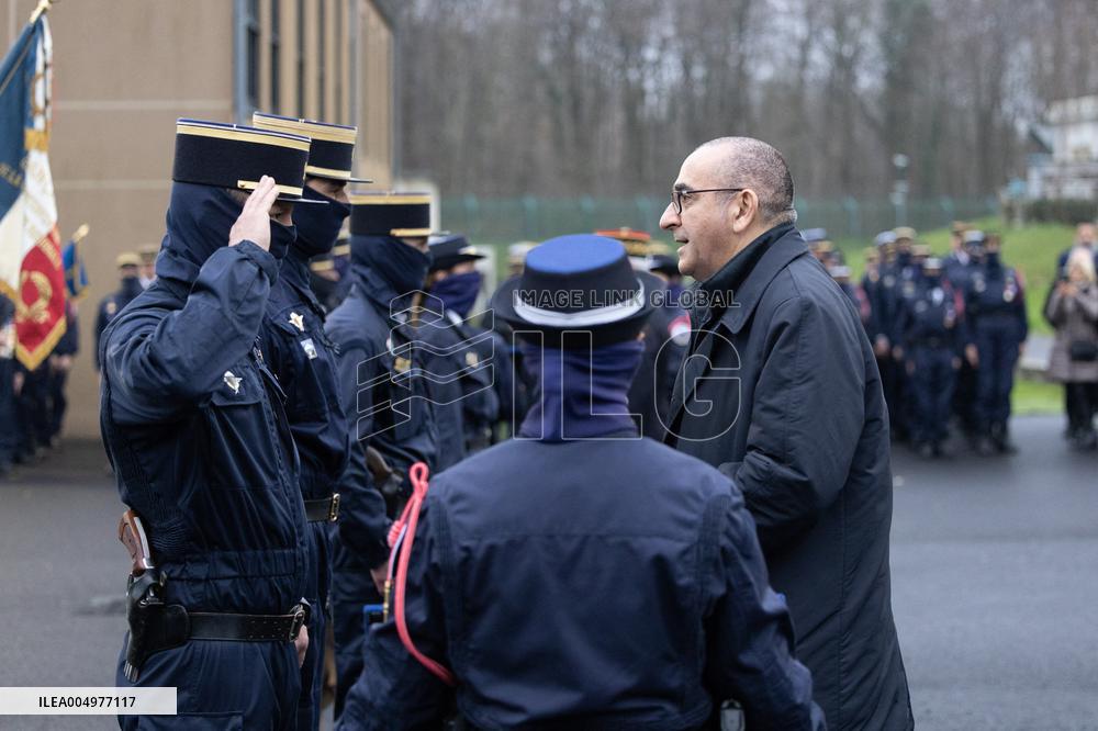 Installation of GIGN new commander Benoit Villeminoz - Versailles