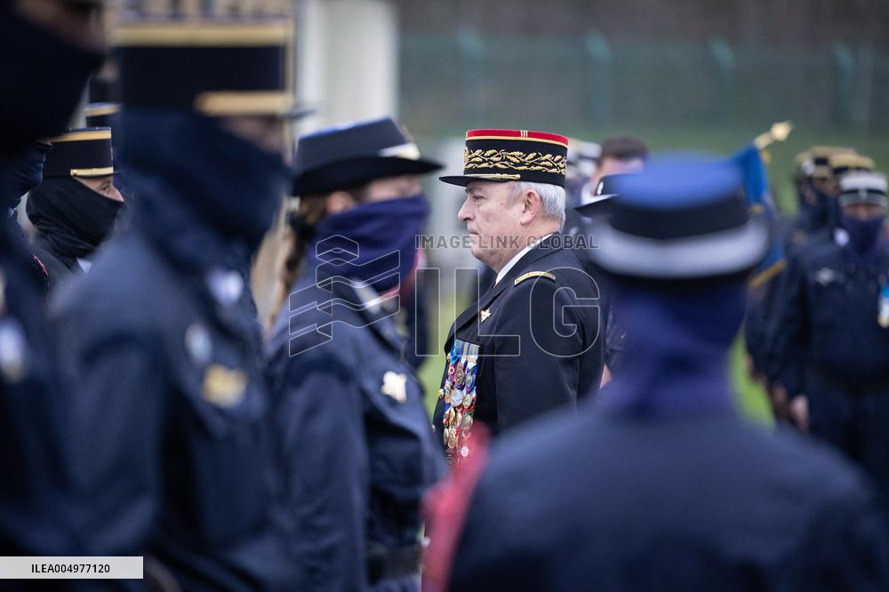 Installation of GIGN new commander Benoit Villeminoz - Versailles
