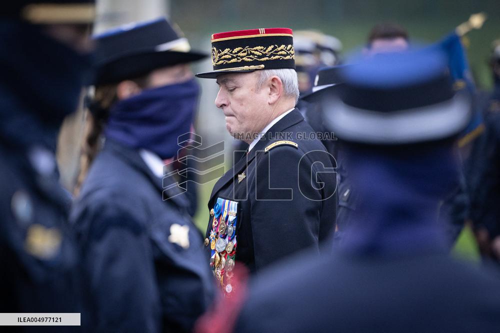 Installation of GIGN new commander Benoit Villeminoz - Versailles