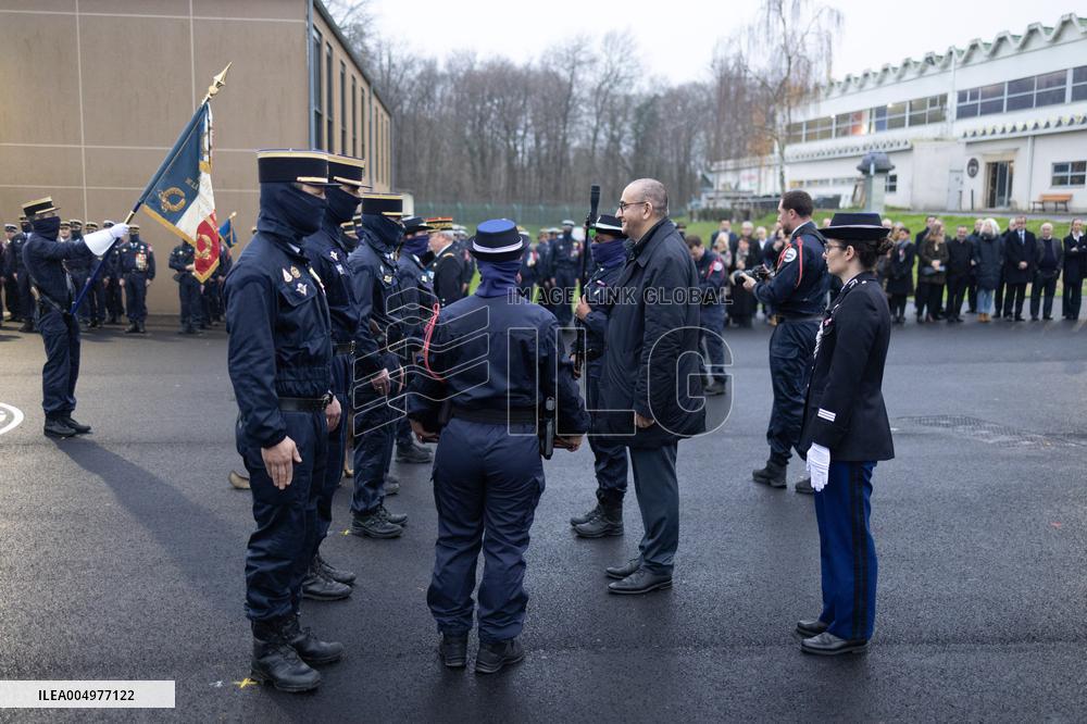 Installation of GIGN new commander Benoit Villeminoz - Versailles