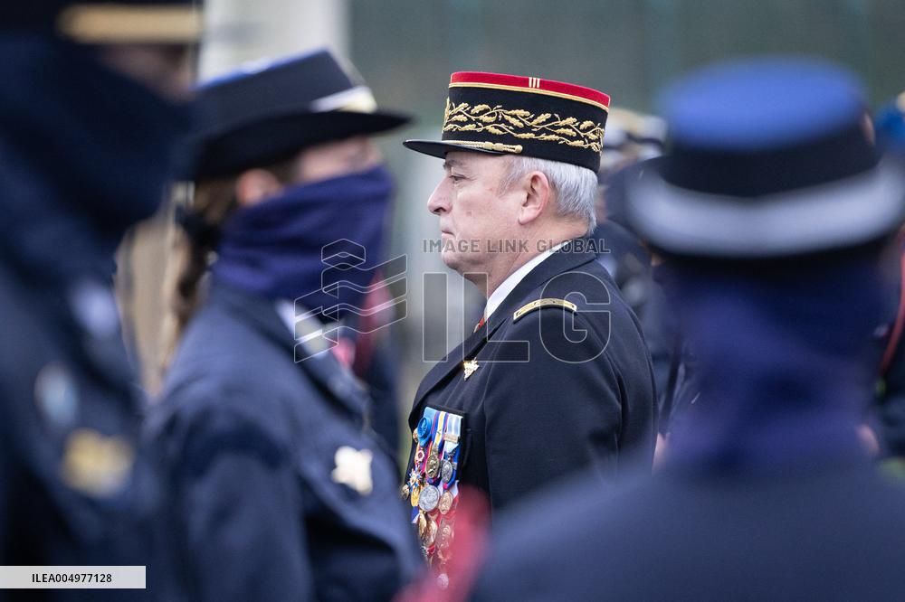 Installation of GIGN new commander Benoit Villeminoz - Versailles