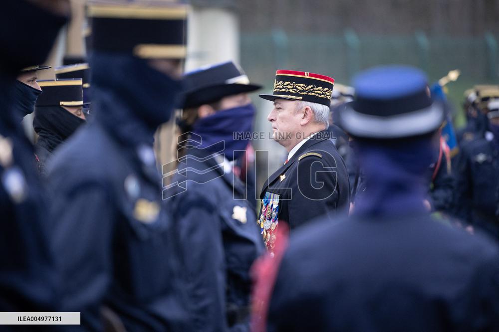Installation of GIGN new commander Benoit Villeminoz - Versailles