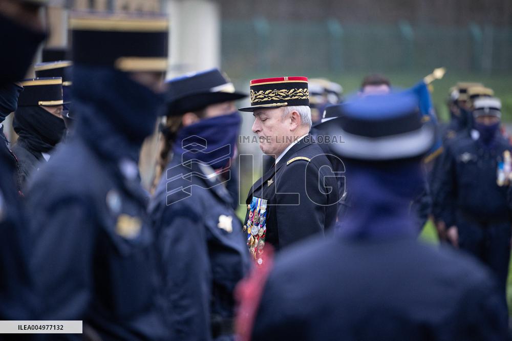 Installation of GIGN new commander Benoit Villeminoz - Versailles