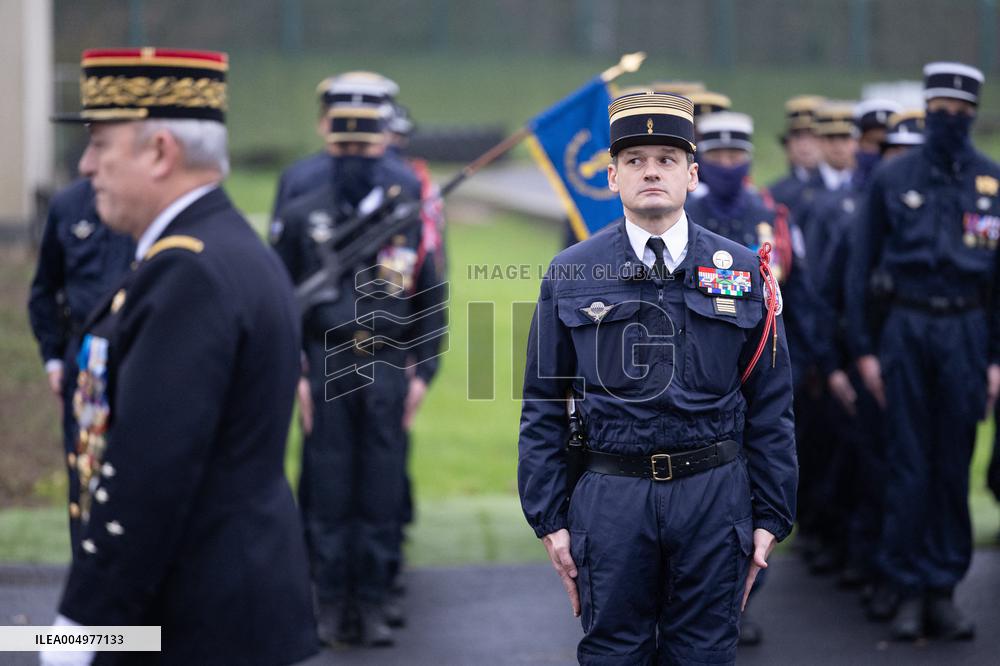 Installation of GIGN new commander Benoit Villeminoz - Versailles