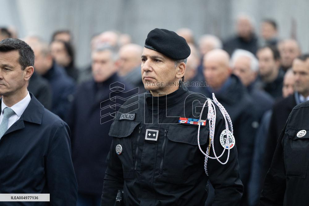 Installation of GIGN new commander Benoit Villeminoz - Versailles