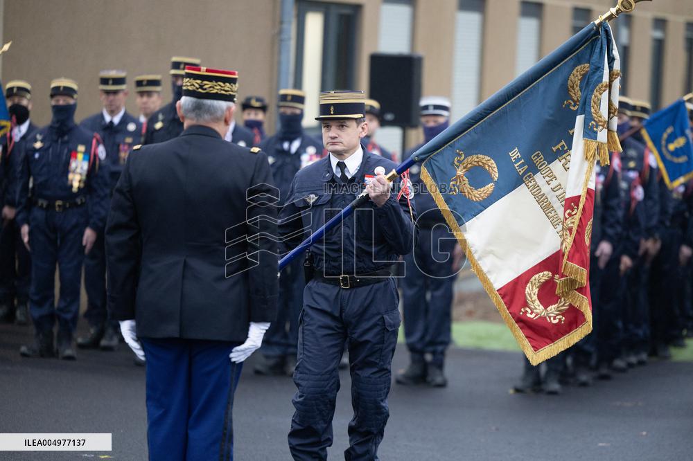 Installation of GIGN new commander Benoit Villeminoz - Versailles
