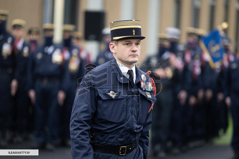 Installation of GIGN new commander Benoit Villeminoz - Versailles