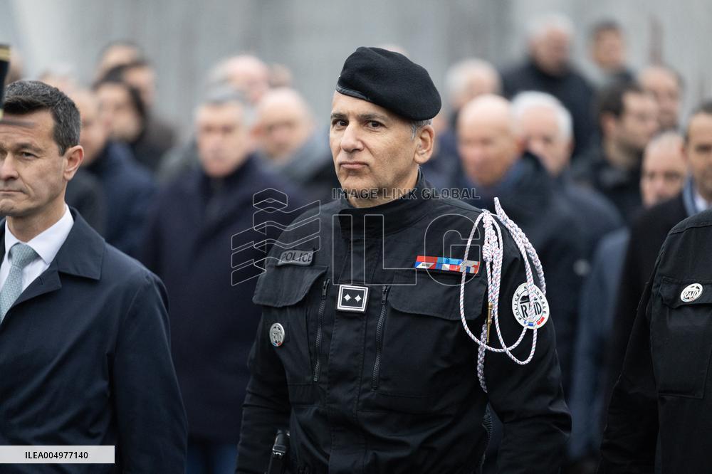 Installation of GIGN new commander Benoit Villeminoz - Versailles