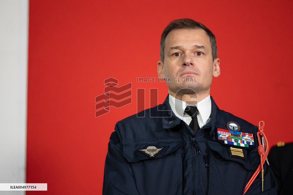 Installation of GIGN new commander Benoit Villeminoz - Versailles
