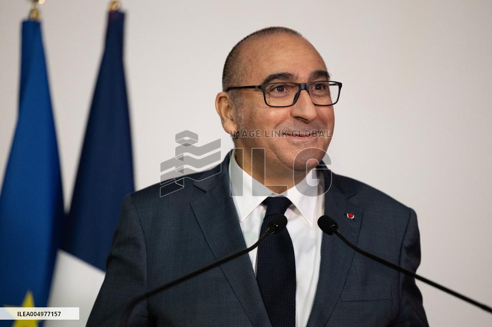 Installation of GIGN new commander Benoit Villeminoz - Versailles