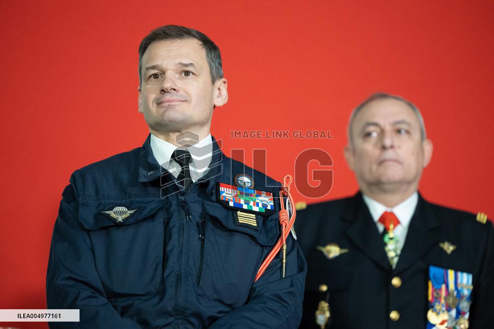Installation of GIGN new commander Benoit Villeminoz - Versailles
