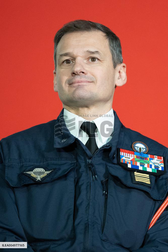 Installation of GIGN new commander Benoit Villeminoz - Versailles