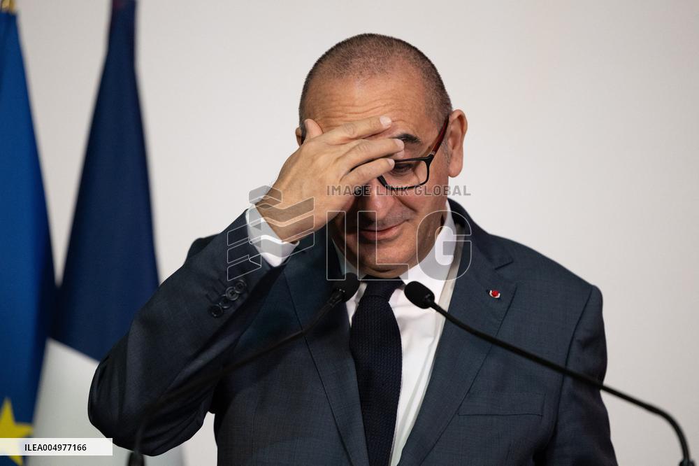 Installation of GIGN new commander Benoit Villeminoz - Versailles