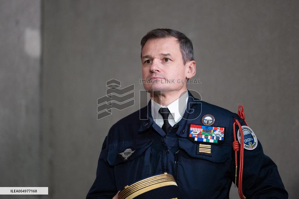Installation of GIGN new commander Benoit Villeminoz - Versailles