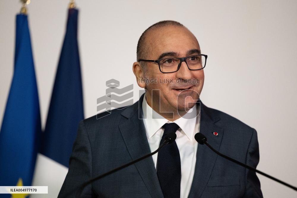 Installation of GIGN new commander Benoit Villeminoz - Versailles