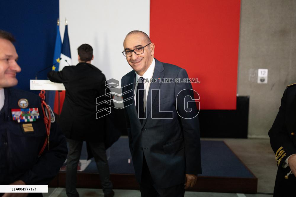 Installation of GIGN new commander Benoit Villeminoz - Versailles