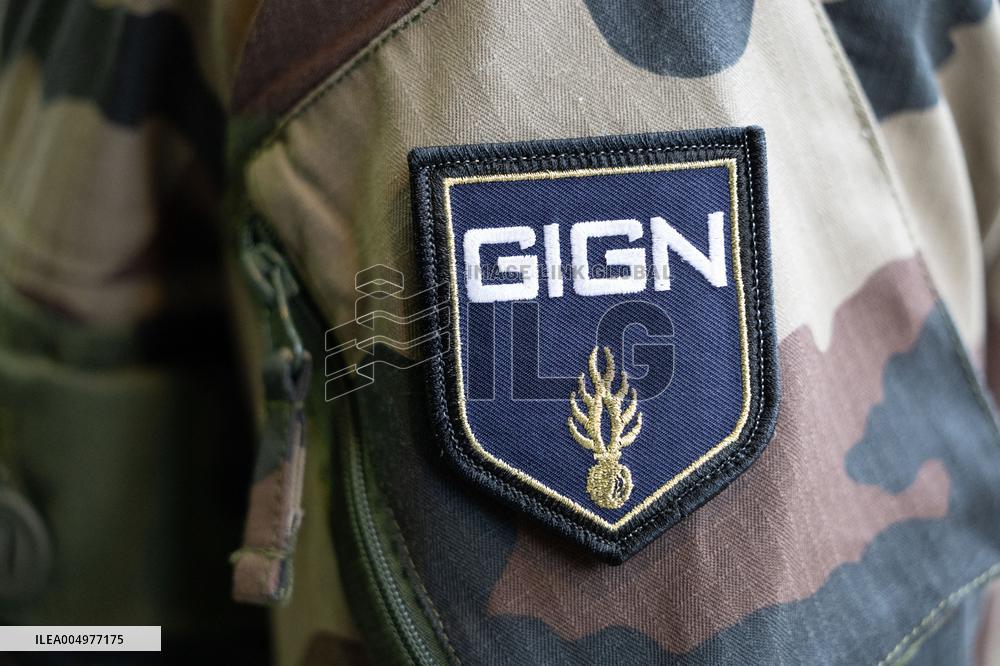 Installation of GIGN new commander Benoit Villeminoz - Versailles