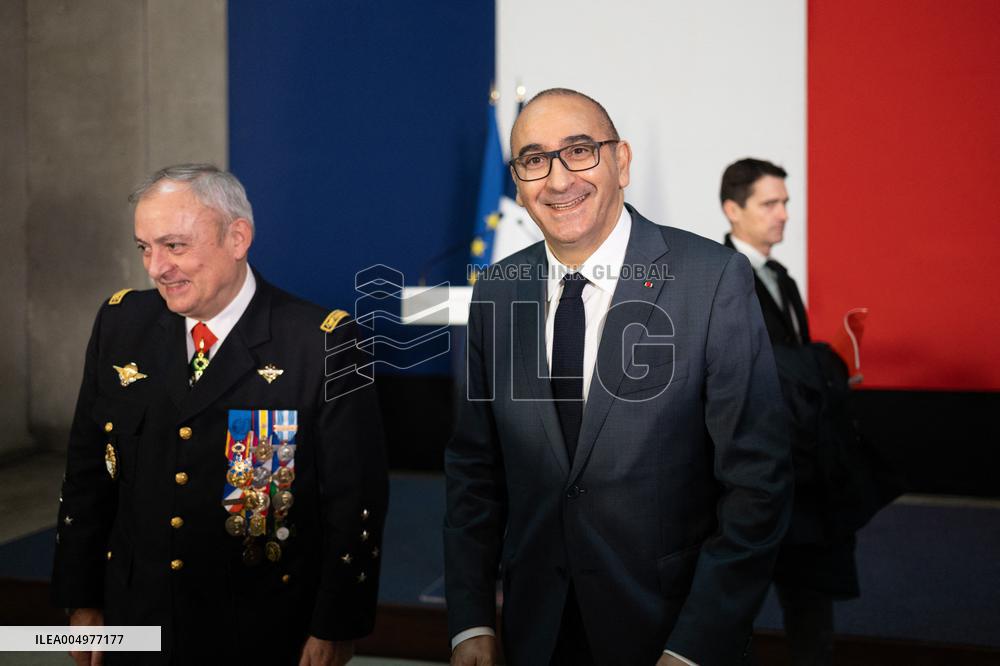 Installation of GIGN new commander Benoit Villeminoz - Versailles