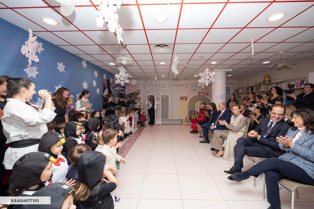 NO TABLOIDS - Christmas Gifts Distribution at Monaco Ree Cross Nursery