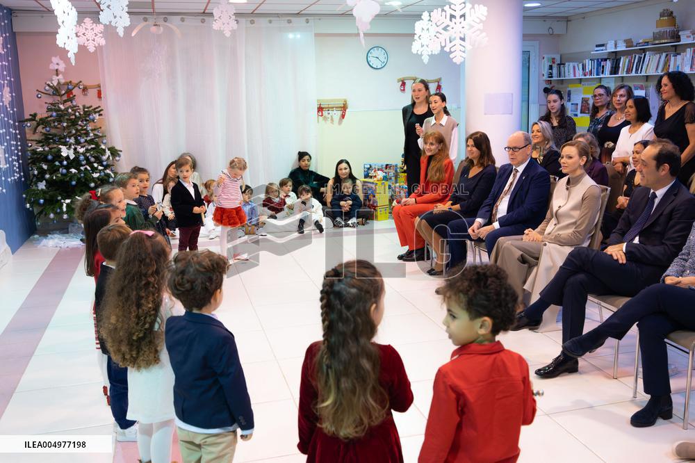 NO TABLOIDS - Christmas Gifts Distribution at Monaco Ree Cross Nursery