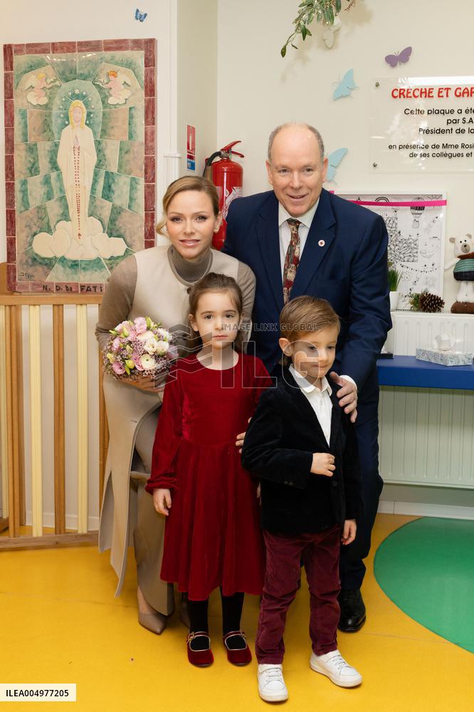 NO TABLOIDS - Christmas Gifts Distribution at Monaco Ree Cross Nursery