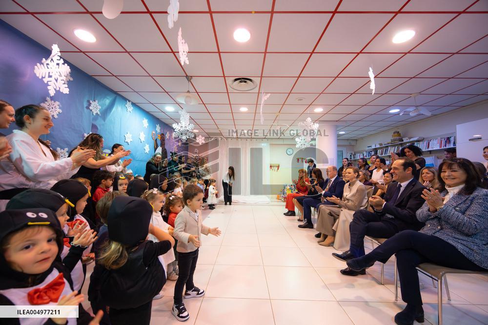 NO TABLOIDS - Christmas Gifts Distribution at Monaco Ree Cross Nursery