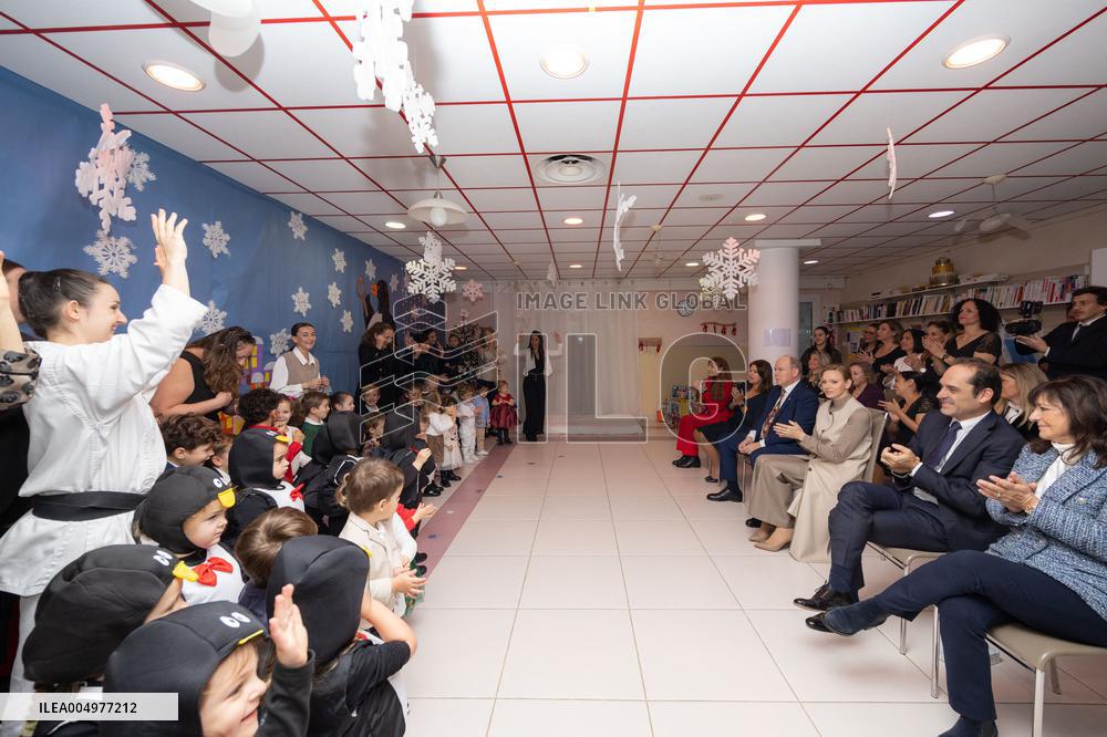 NO TABLOIDS - Christmas Gifts Distribution at Monaco Ree Cross Nursery