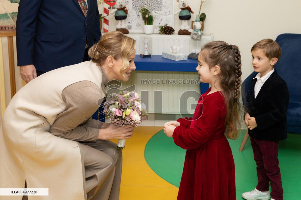 NO TABLOIDS - Christmas Gifts Distribution at Monaco Ree Cross Nursery