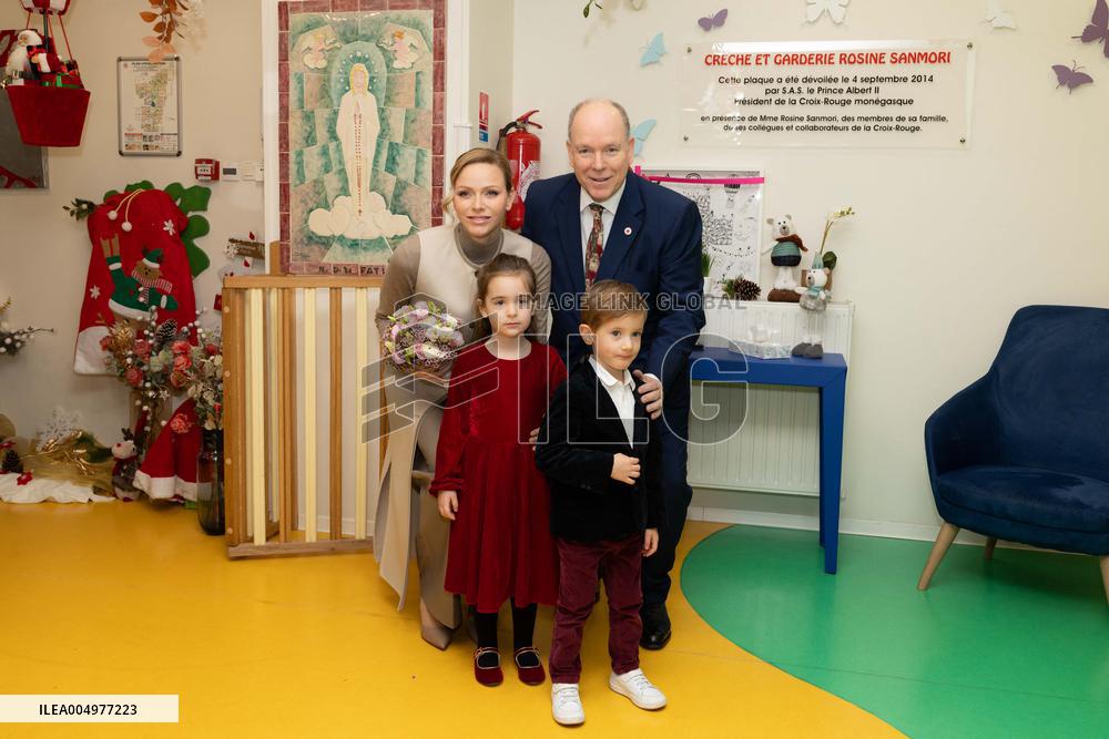 NO TABLOIDS - Christmas Gifts Distribution at Monaco Ree Cross Nursery