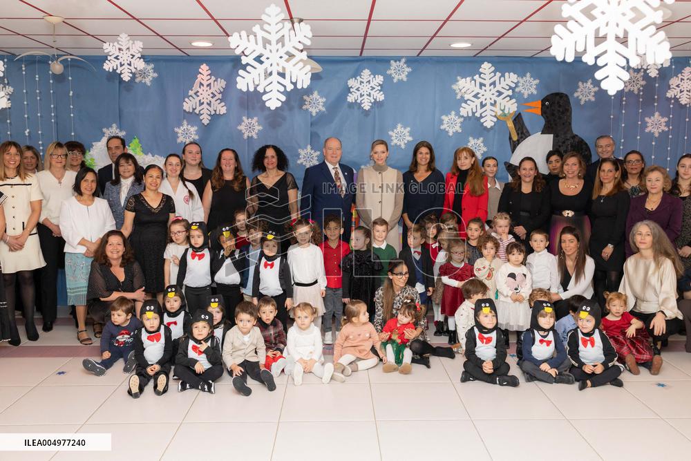 NO TABLOIDS - Christmas Gifts Distribution at Monaco Ree Cross Nursery