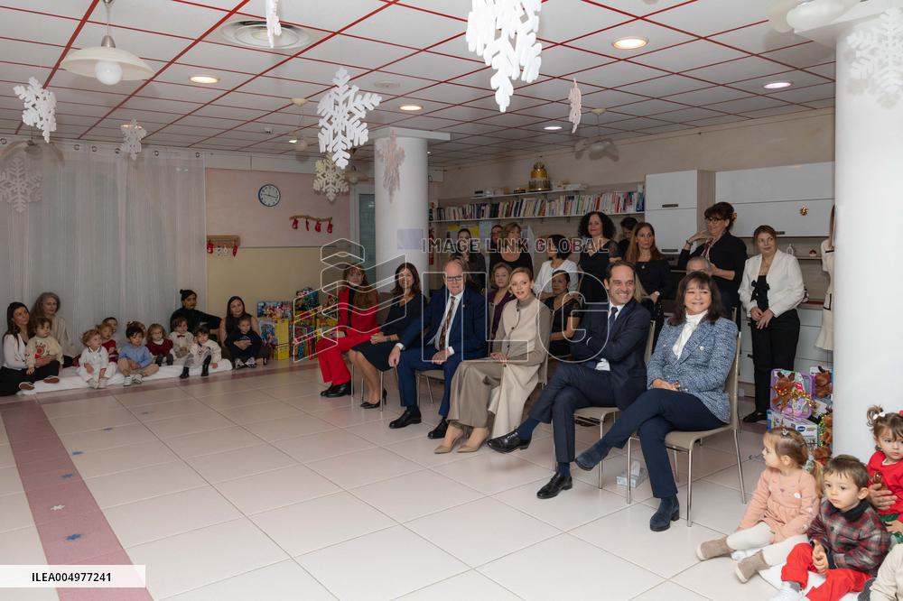 NO TABLOIDS - Christmas Gifts Distribution at Monaco Ree Cross Nursery