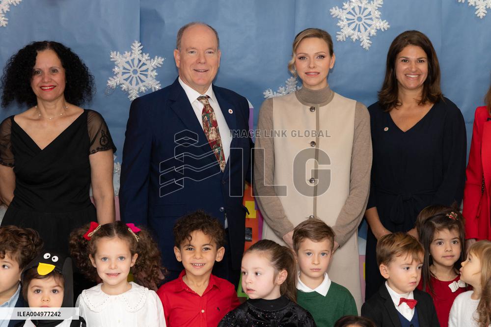 NO TABLOIDS - Christmas Gifts Distribution at Monaco Ree Cross Nursery